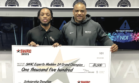 ALABAMA A&M STUDENT WINS SWAC ESPORTS TITLE FOR THE THIRD STRAIGHT TIME